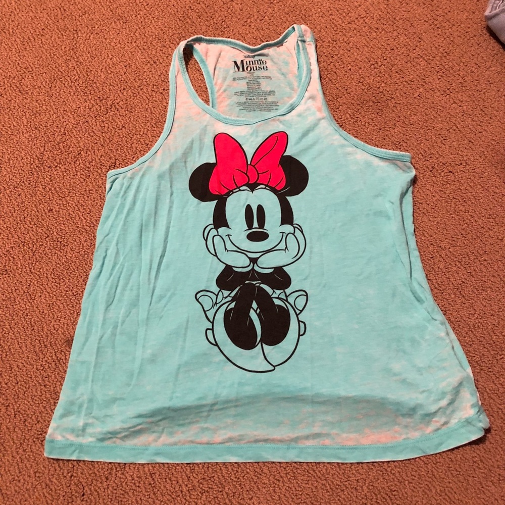 Distressed Minnie Mouse tank